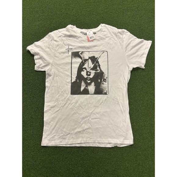Lady Gaga Mayhem White T-Shirt XXL Graphic Band Tee EUC - Picture 1 of 7
